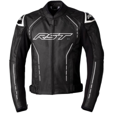RST S1 CE Bőrdzseki - Fekete/Fekete/Fehér Méret M motoros kabát