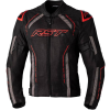 RST S1 Mesh CE Textil Dzseki - Fekete/Piros Méret S