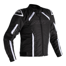  RST S-1 Dzseki Textil Fekete/Fehér Méret XXL motoros kabát