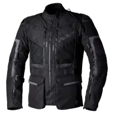 RST textil dzseki Ranger CE férfi - Fekete RST Sisakok és ruházat Kabátok motoros kabát