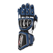 RST Tractech Evo 4 Bőr Kesztyű Kék/Fehér/Fekete XXL méret motoros kesztyű