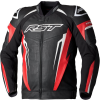 RST tractech evo 5 bőr dzseki férfi - piros/fekete/fehér