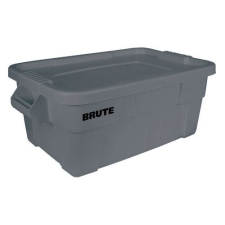 RUBBERMAID Tartós műanyag tároló doboz Brute fedéllel, szÜrke, 53 l% bútor