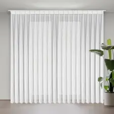  Ruby fényáteresztő függöny Fehér 230x270 cm lakástextília