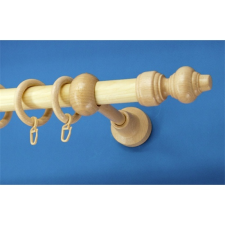  Rúdkarnis fa natúr d=28mm 200cm (tartozékkal) karnis, függönyrúd