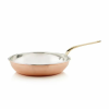 Ruffoni Ruffoni pirítós serpenyő, Historia kollekció, Ø 28 cm, réz és rozsdamentes acél anyag, kézzel faragott bronz fogantyúk, integrált akasztó, kompatibilis gáz és elektromos főzőlappal, 220°C-ig
