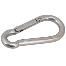  Rugós karabiner DIN 5299/C, 4x40 A4 barkácsolás, csiszolás, rögzítés