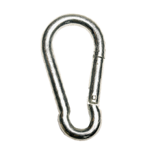 Rugós karabiner Zn 6x60- es (13793) barkácsolás, csiszolás, rögzítés