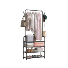  Ruhaállvány LRA-01 fekete bútor