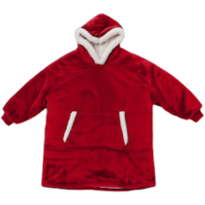 Ruhhy 26145 Televizní mikina s kapucí XXL, červená (5900779957732) lakástextília