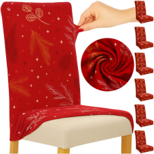 Ruhhy Chair covers 6 pcs. Light red Ruhhy 26638 lakástextília