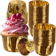 Ruhhy cupcake/muffin pohár, papír, arany, 50 db sütés és főzés