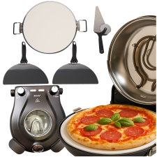 Ruhhy Elektromos pizzasütő készlet pizzasütő