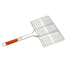 Ruhhy Összehajtható kétoldalas grill rács, 34x22x58 cm kerti sütés és főzés