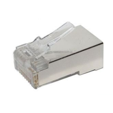 Rülstein RJ45 8P8C árnyékolt 100 db csatlakozó kábel és adapter