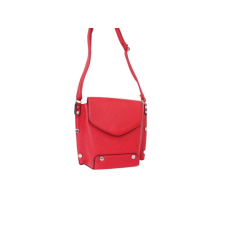  Runfa- Oldaltáska- Szegecselt- Piros- kézitáska és bőrönd