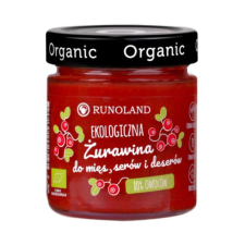 Runoland bio tőzegáfonya szósz húsokhoz 200 g alapvető élelmiszer