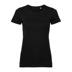Russell 108F biopamut Női rövid ujjú póló, Black-L