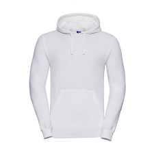 Russell Europe Férfi kapucnis hosszú ujjú pulóver Russell Europe Hooded Sweatshirt 2XL, Fehér férfi pulóver, kardigán