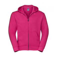 Russell Europe Férfi kapucnis hosszú ujjú pulóver Russell Europe Men's Authentic Zipped Hood 2XL, Fuchsia