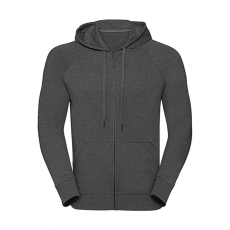 Russell Europe Férfi kapucnis hosszú ujjú pulóver Russell Europe Men's HD Zipped Hood Sweat XS, Szürke marl