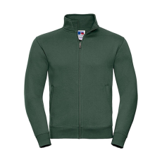 Russell Europe Férfi pulóver hosszú ujjú Russell Europe Men's Authentic Sweat Jacket - L, Sötétzöld
