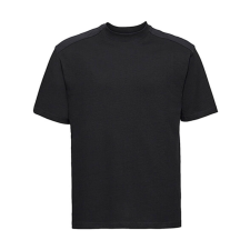 Russell Europe Férfi rövid ujjú póló Russell Europe Heavy Duty Workwear T-Shirt -M, Fekete férfi póló