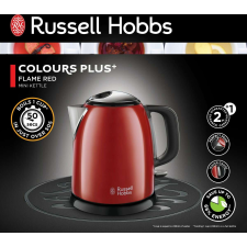 Russell Hobbs Russell Colours Plus Mini 1 l piros vízforraló vízforraló és teáskanna