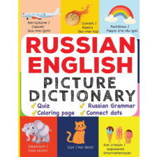  Russian English Picture Dictionary idegen nyelvű könyv