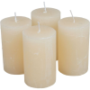  Rusztikus henger gyertya 60x100mm krém 4db/csom (db ár)