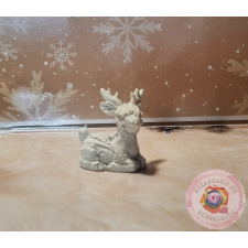  Rusztikus szarvas 4 cm dekorációs kellék