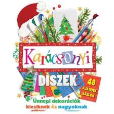 Ruth Symons (ÖSSZEÁLL.) - KARÁCSONYI DÍSZEK - 48 AJÁDÉK SABLONNAL gyermek- és ifjúsági könyv
