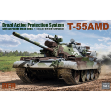  Rye Field Model T-55AMD Drozd Active Protection System 1:35 (5091) makett