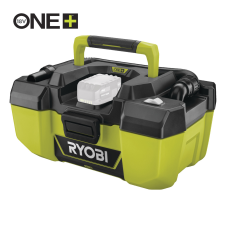 Ryobi ONE+ R18PV-0 18v műhely porszívó + ADAPTEREKKEL, akku és töltő nélkül porszívó