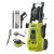 Ryobi RY140PWA-P 140bar önfelszívós magasnyomású mosó fém szivattyúval szettben + terasztisztító