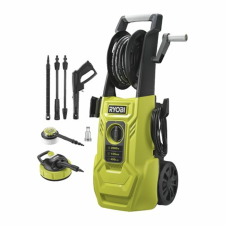 Ryobi RY150PWA 150bar önfelszívós magasnyomású mosó fém szivattyúval adapterekkel + teraszmosó magasnyomású mosó