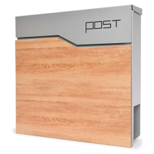 S3637 postaláda ezüst + faimitáció postaláda