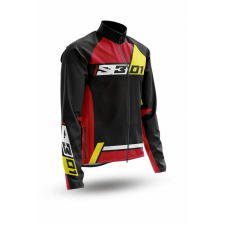 S3 Gyűjtemény 01 Dzseki - Fekete/Piros Méret XL motoros kabát