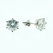 S925 Klasszikus fülbevaló - Moissanite fülbevaló
