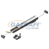 S&amp;G Natúr alu LED profil "Slim", üres, festhető (1m) 8902 0000