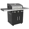 S&amp;G SG Diplomat BBQ grillsütő 3,0kW piezzo gyújtással