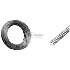 S&amp;G Tűzihorganyzott sodrony, d=6,8mm, 25mm2, 1kg=4,42m villanyszerelés