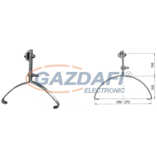 S&G Tűzihorganyzott vezetéktartó kúpcseréphez, Fe/Zn, 0,34kg villanyszerelés
