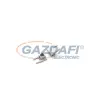 S&amp;G végzáró szett "Micro 10" LED profilhoz, 2db/csomag, ezüst 6855 0022