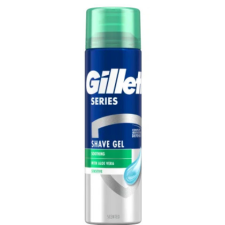 S.C. Johnson Kft. Gillette borotvagél Series Aloe Vera 200ml borotvahab, borotvaszappan