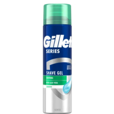 S.C. Johnson Kft. Gillette Series borotvagél Aloe Vera 200ml borotvahab, borotvaszappan