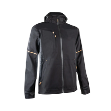  S-CLAW FEKETE/KARAMELL SOFTSHELL KABÁT_M munkaruha