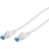 S-Conn Patchkabel CAT6a RJ45 S/FTP 0,25m White (75711-0.25W)