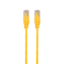 S-Link Kábel - SL-CAT601YE (UTP patch kábel, CAT6, sárga, 1m) kábel és adapter