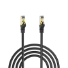 S-Link Kábel - SL-CAT720M (S / FTP patch kábel, CAT7, aranyozott, fekete, 20m)